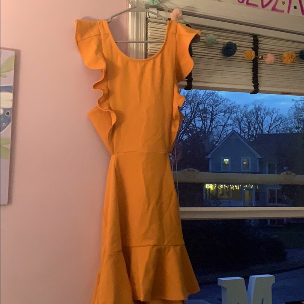 Mustard Selfie Leslie dress size NWT
